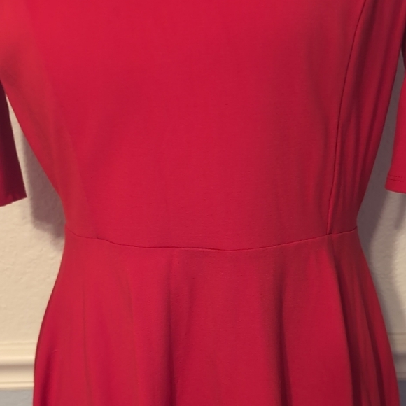 Lulu's Sheer Skater Dress - Picture 4 of 7